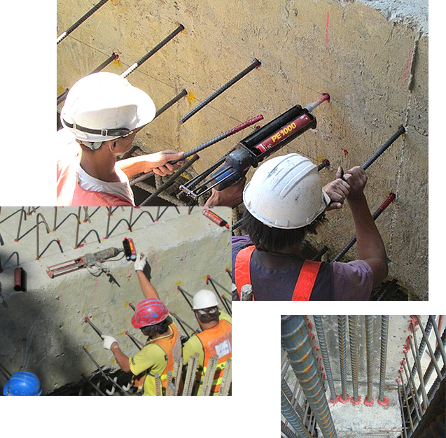 台灣飛魚提供高品質的建材、化學安卡和機械固定、電動工具系統(牆鋸、鑽孔、線切割)